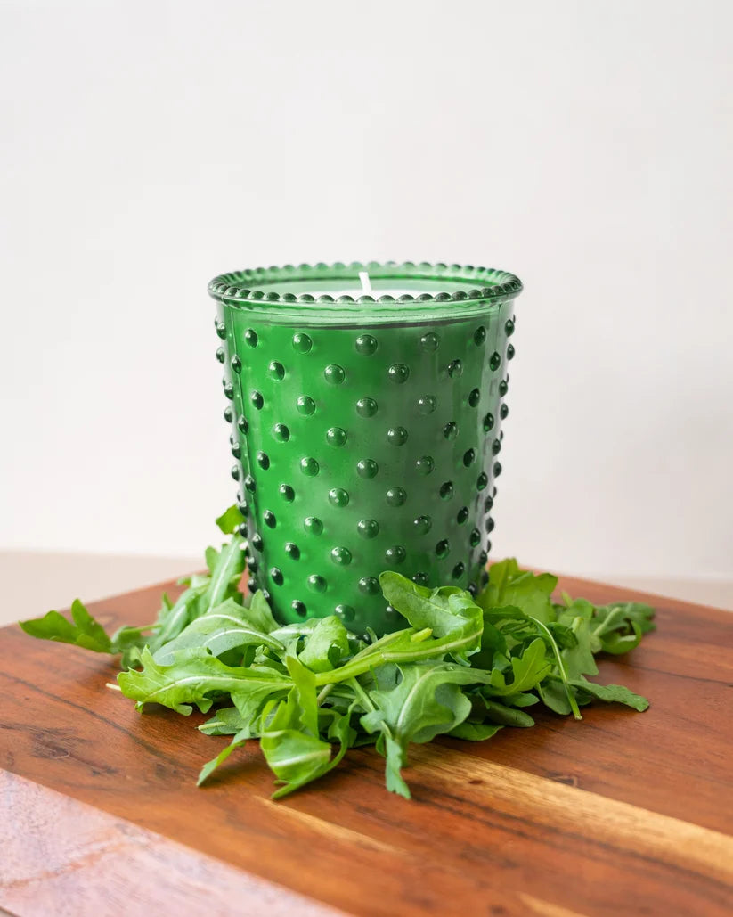 Simpatico Hobnail Candle - Wild Greens