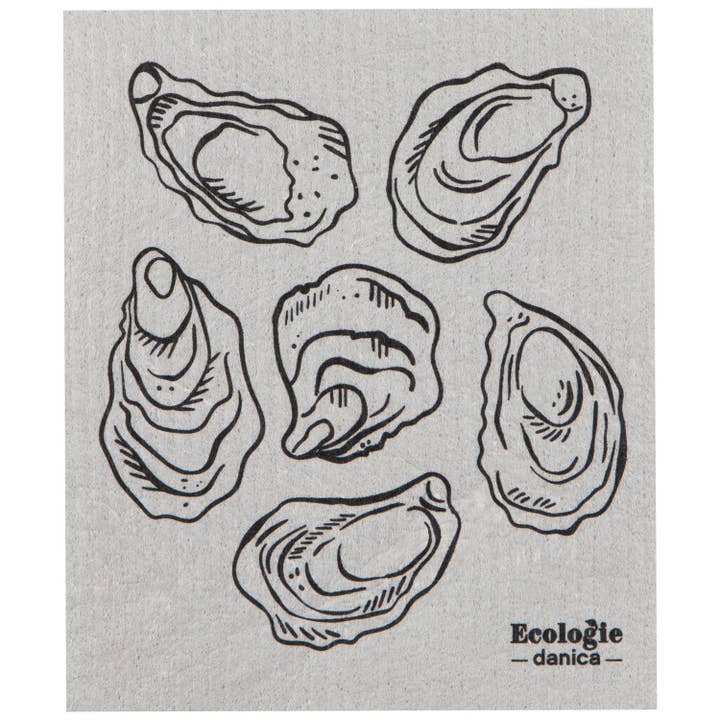 Swedish Dishcloth - Oysters