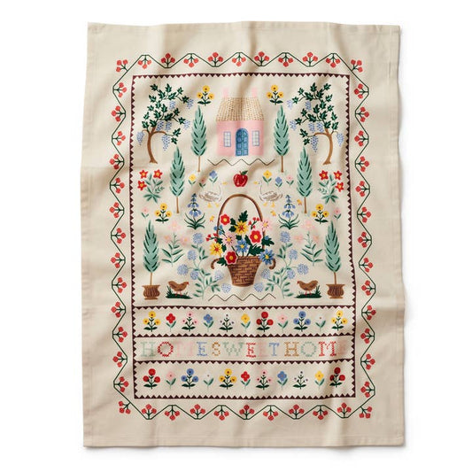 Rifle Paper Co Tea Towel - Home Sweet Home
