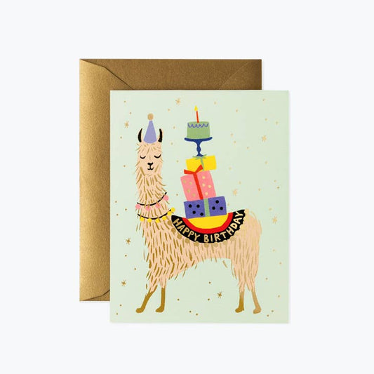 Rifle Paper Co Card - Llama Birthday