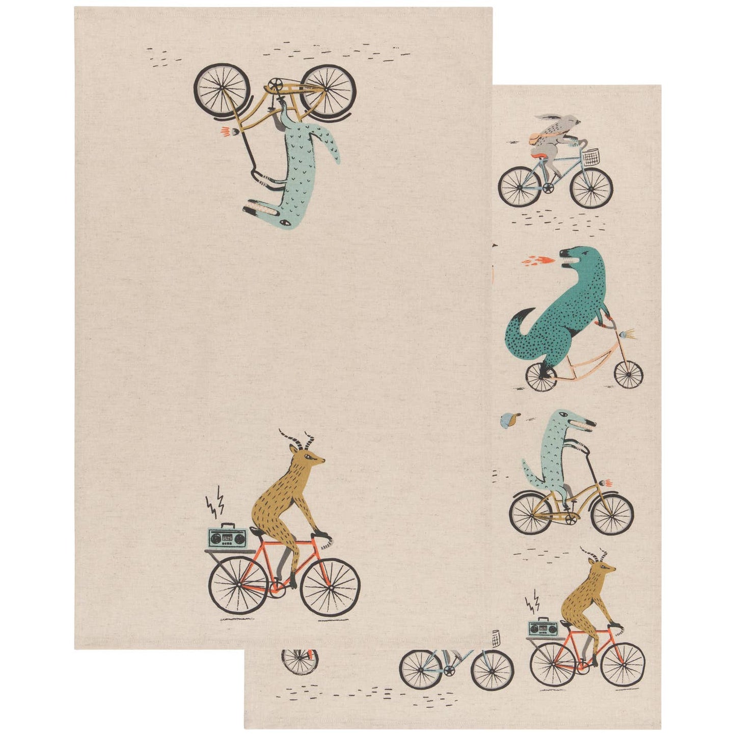 Tea Towel - Wild Riders