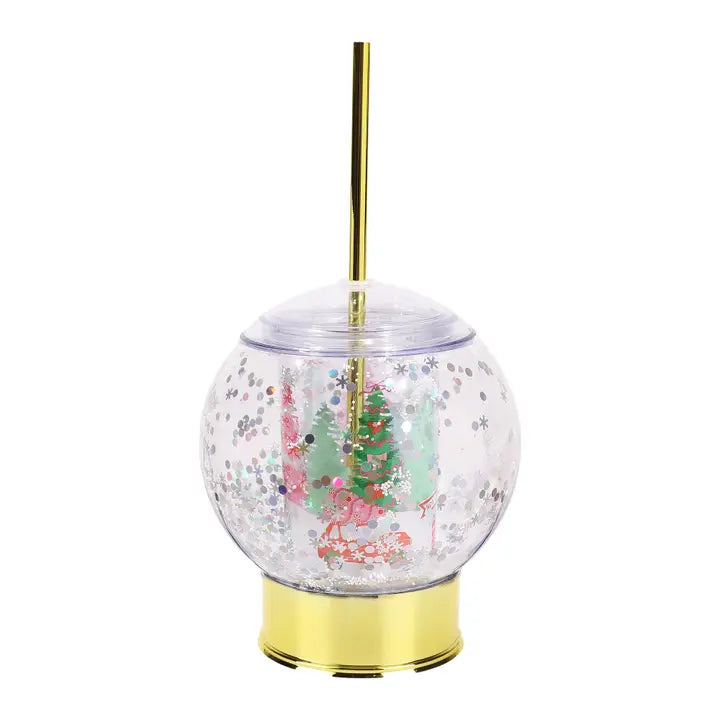 Let It Snow Globe Sipper