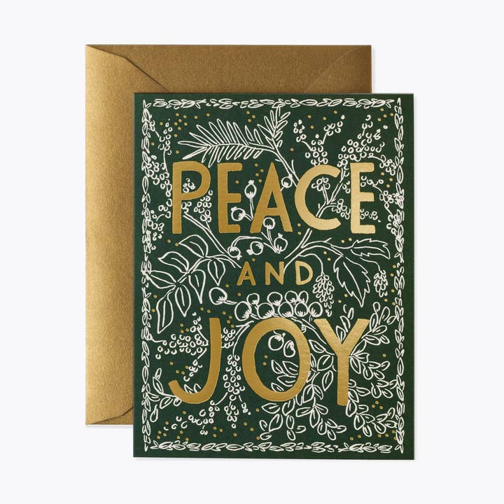 Rifle Paper Co Card Boxed Set - Evergreen Peace