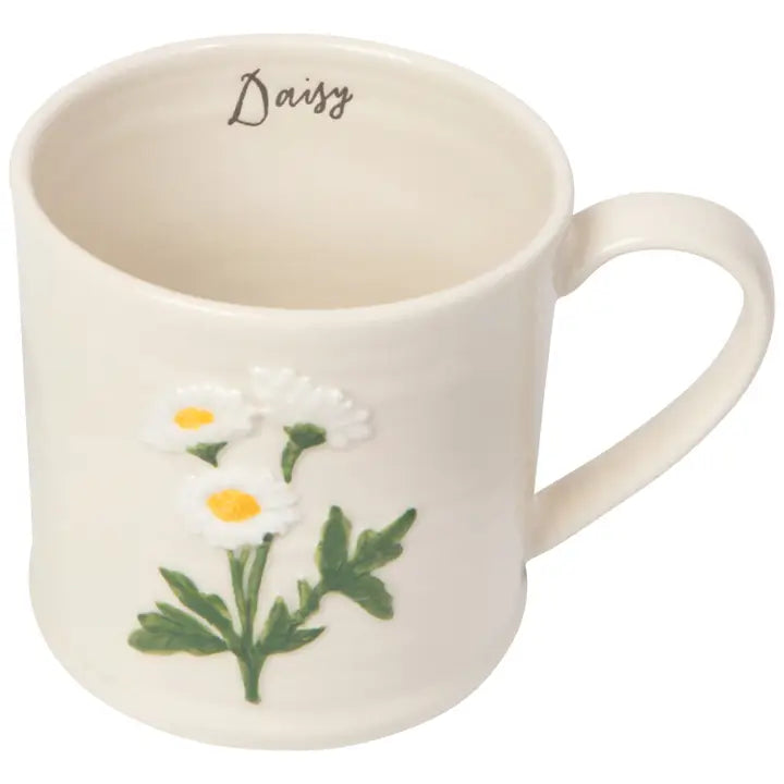 Embossed Mug - Daisy
