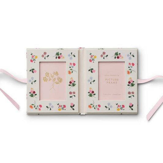 Rifle Paper Co Folio Paper Wrapped Picture Frame - Ditsy Dahlia