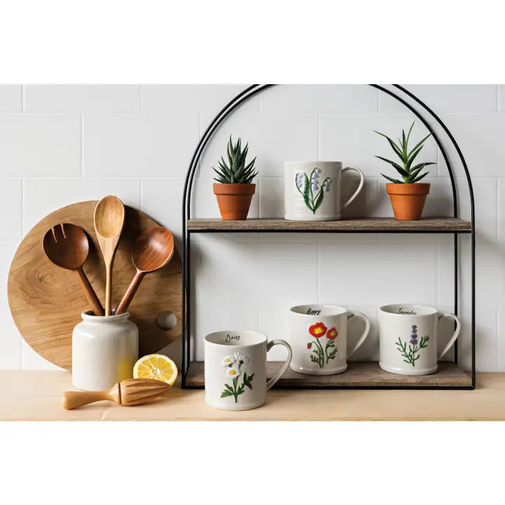 Embossed Mug - Daisy