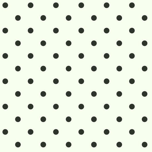 Magnolia Home Dots on Dots Wallpaper - Black and White