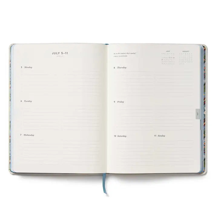 Rifle Paper Co 2027  12-Month Bookbound Planner - Heritage Sampler
