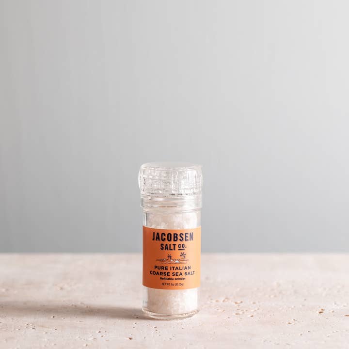 Jacobsen Pure Italian Coarse Sea Salt Grinder