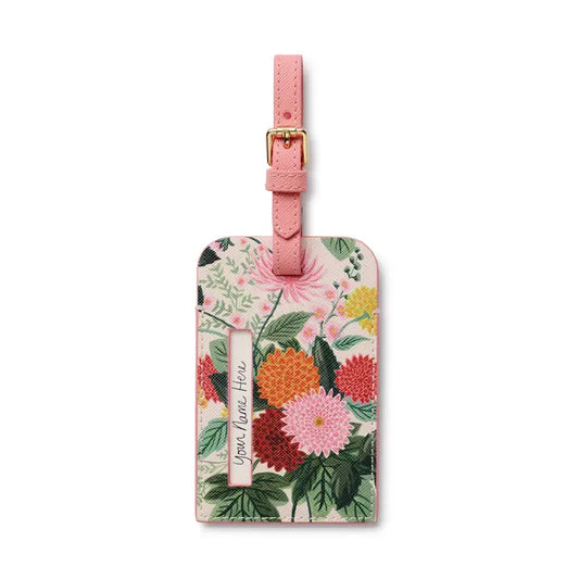 Rifle Paper Co Luggage Tag - Dahlia