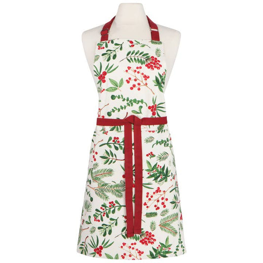 Chef Apron - Winterberry Christmas