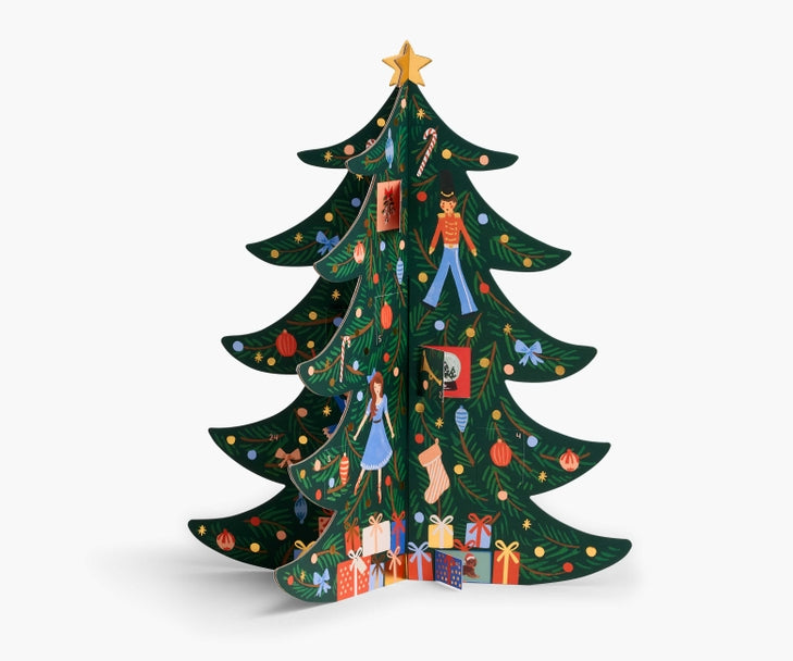 Rifle Paper Co Advent Calendar Christmas Tree Relish Decor