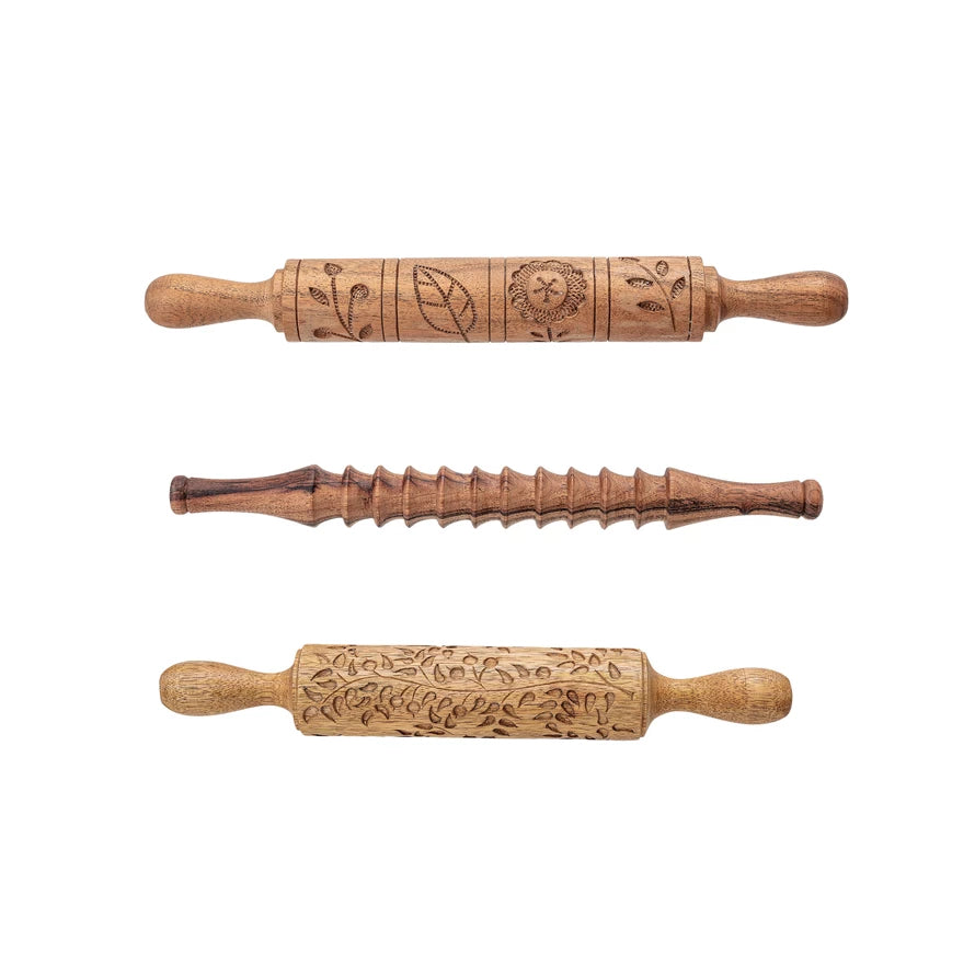Hand Carved Rolling Pin