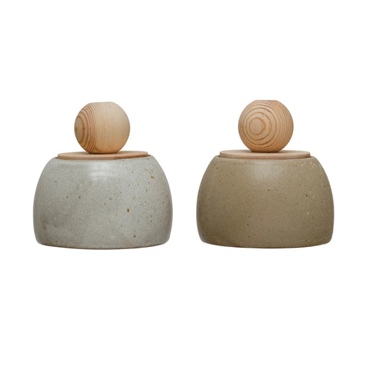 Reactive Glaze Canister