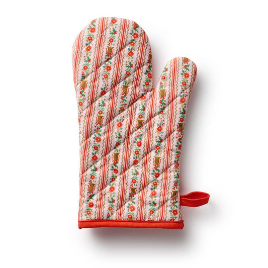 Rifle Paper Co Oven Mitt - Holly Jolly