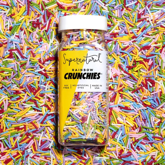 Dye-Free Crunchies Sprinkles - Rainbow