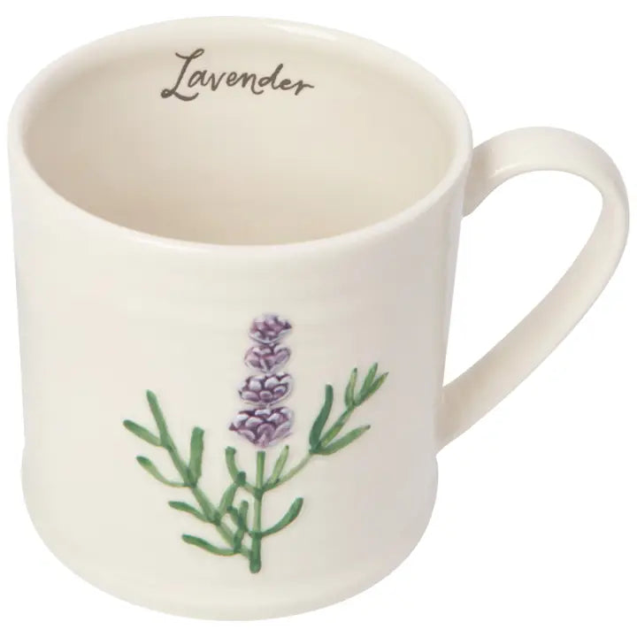 Embossed Mug - Lavender