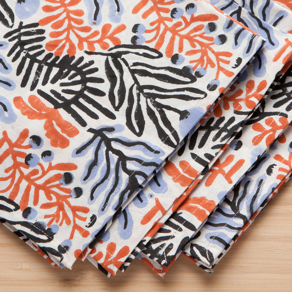 Block Print Napkins - Entwine