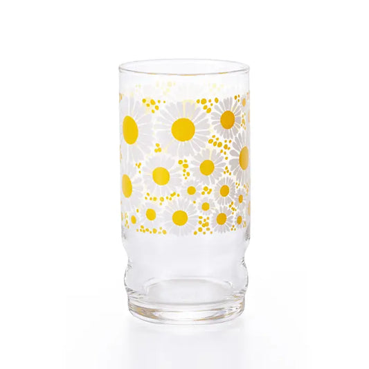 Retro Juice Glass - Daisy Bloom