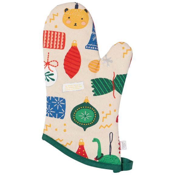 Oven Mitt Set - Christmas Charms