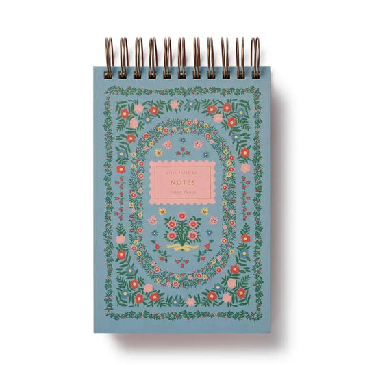 Rifle Paper Co Desktop Spiral Notepad - Rosette