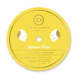 12 oz Icon Candle - Lemon Tree