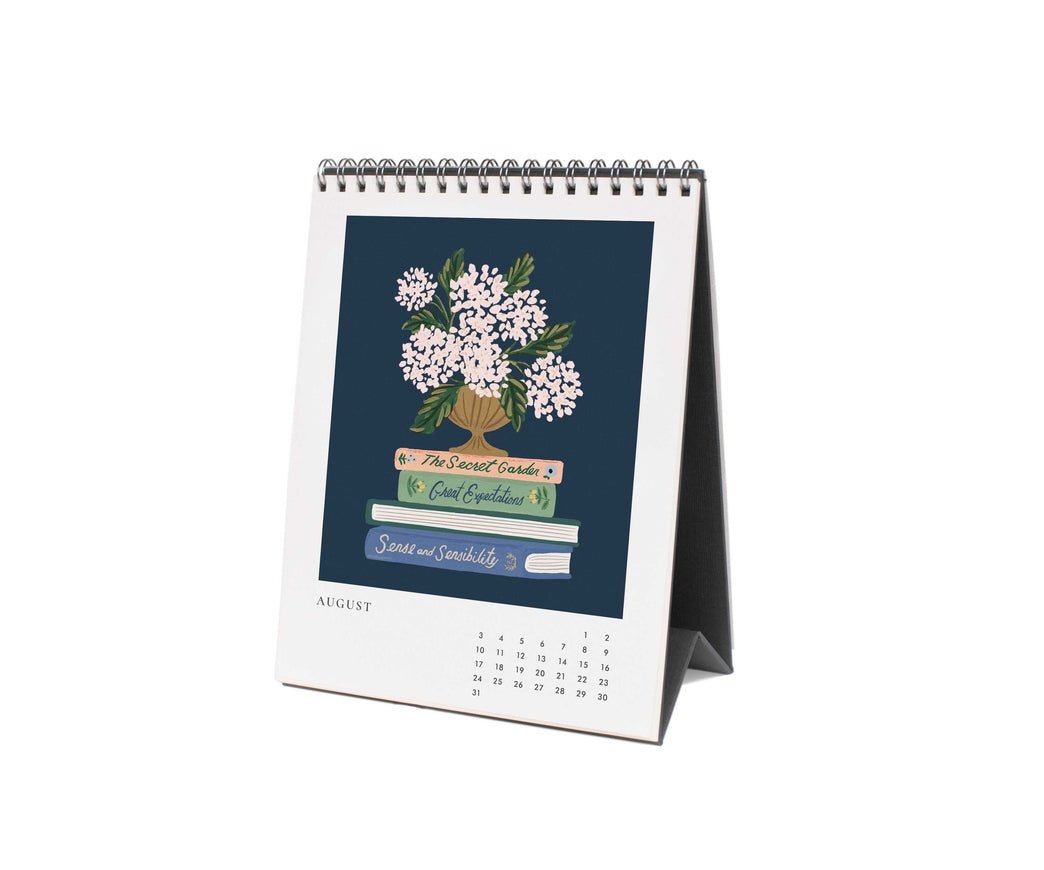 Rifle Paper Co 2025 Desk Calendar - Flower Studies