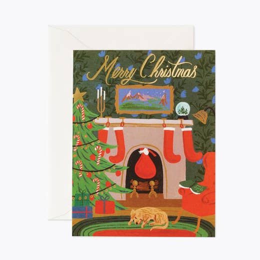 Rifle Paper Co Card - Christmas Eve Scene