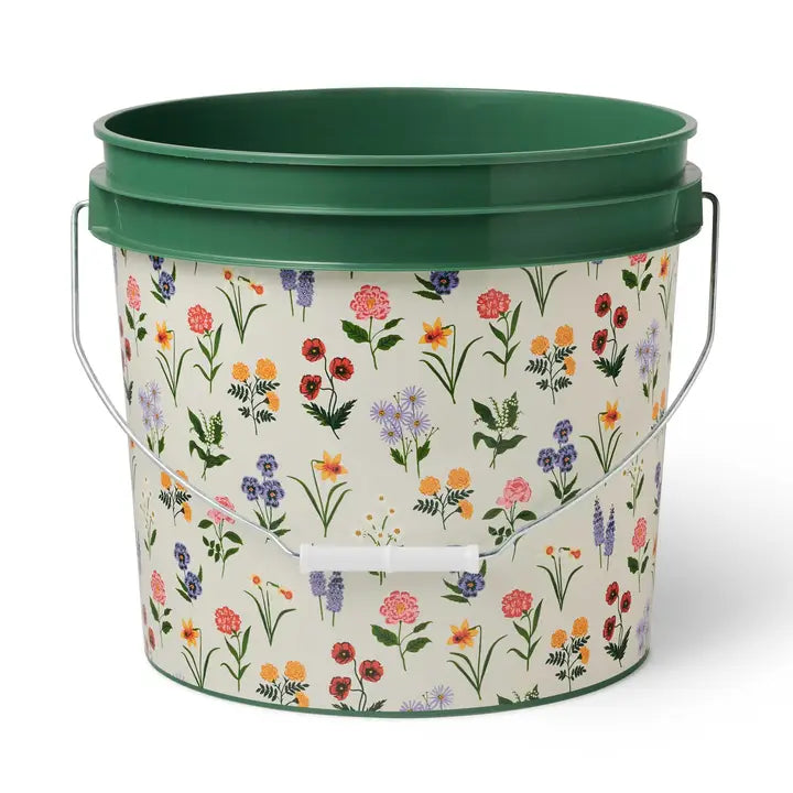 Rifle Paper Co 3.5 Gallon Bucket - Garden Study