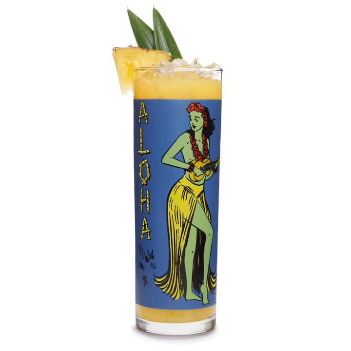 Tiki Kahiko Zombie Tumbler - Blue