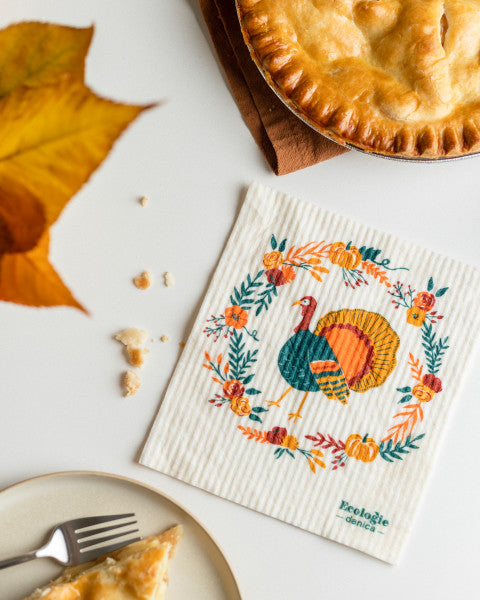 Swedish Dishcloth - Harvest Turkey