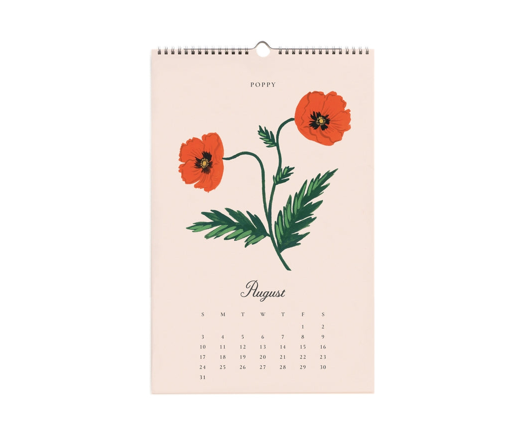 Rifle Paper Co 2025 Wall Calendar - Say It With Flowers