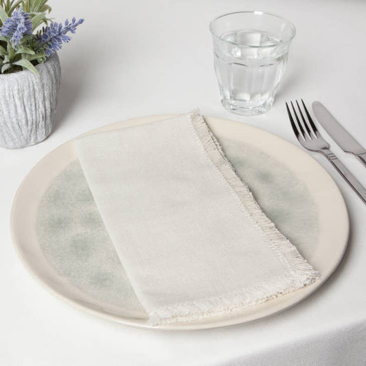 Napkin Set - Dove Gray Chambray