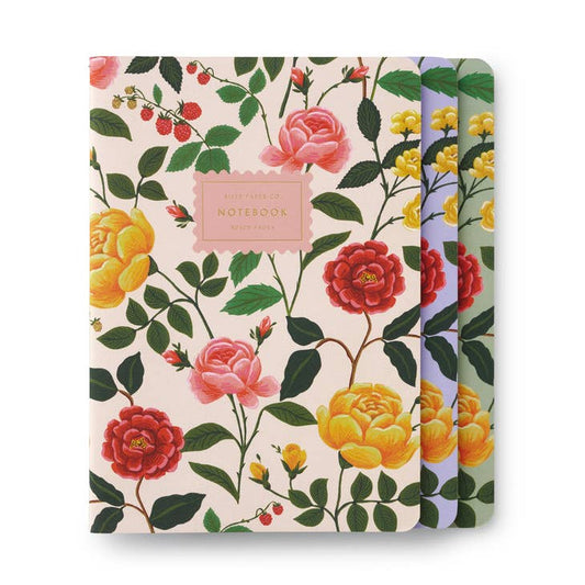 Rifle Paper Co Notebook Set - Roses