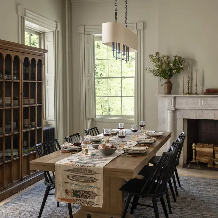 Table Runner - Feathers
