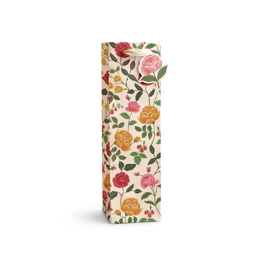 Rifle Paper Co Wine Gift Bag - Roses