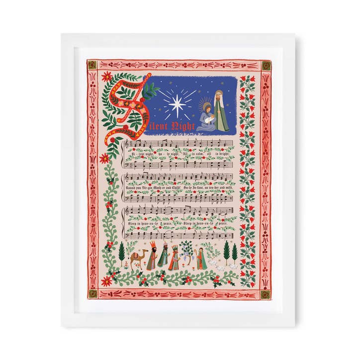 Rifle Paper Co 8x10 Art Print - Silent Night