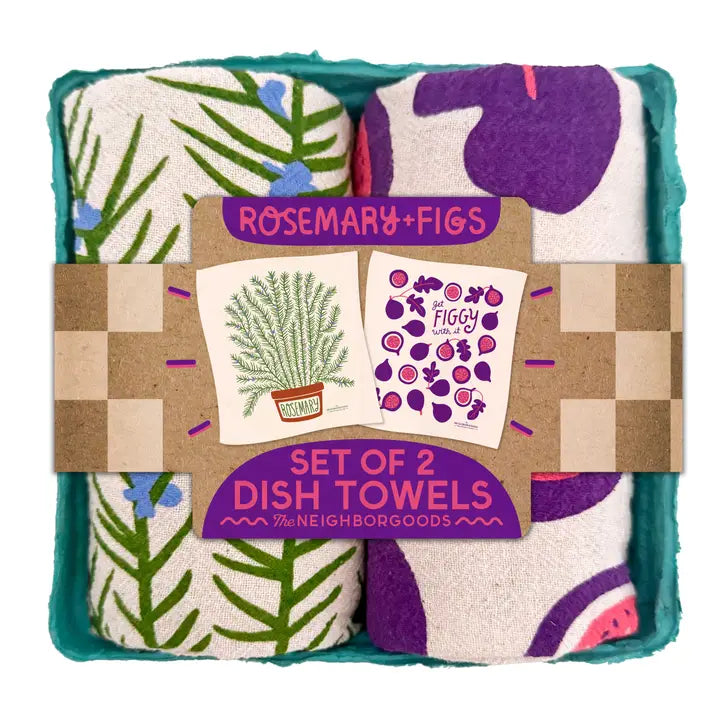 Rosemary & Fig Tea Towel Set