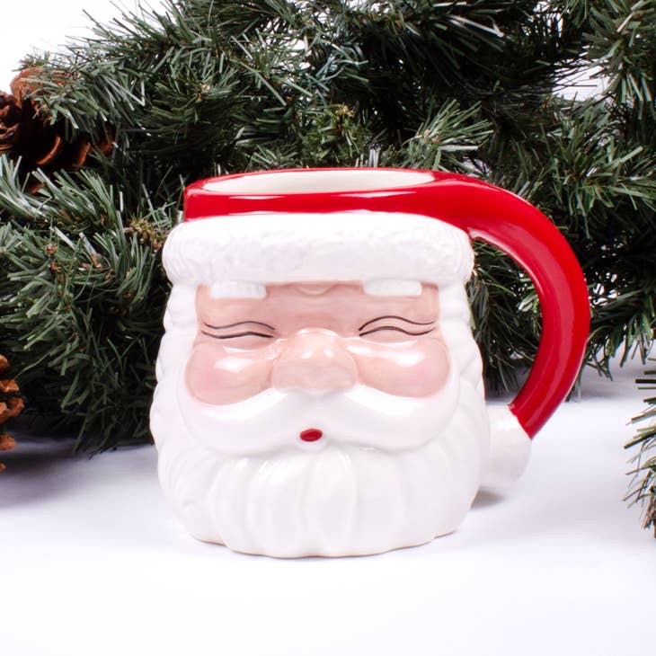 Santa Mug - Red