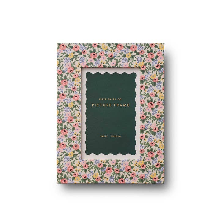 Rifle Paper Co 4x6 Paper Wrapped Picture Frame - Rosa