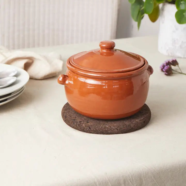 Smoked Cork Trivet - Small