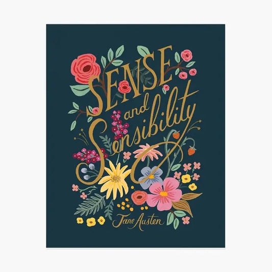 Rifle Paper Co 5x7 Art Print - Sense and Sensibility