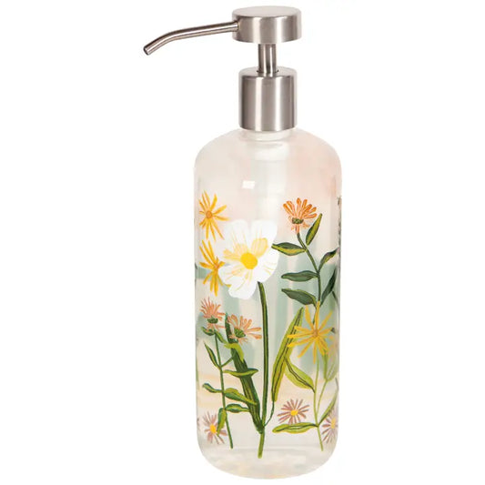 Glass Soap Pump - Bees & Blooms