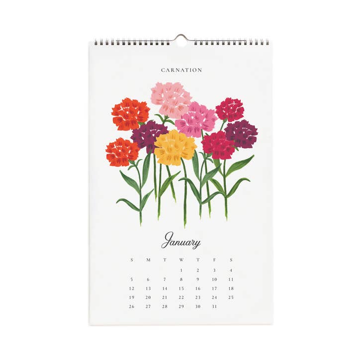 Rifle Paper Co 2025 Wall Calendar - Say It With Flowers