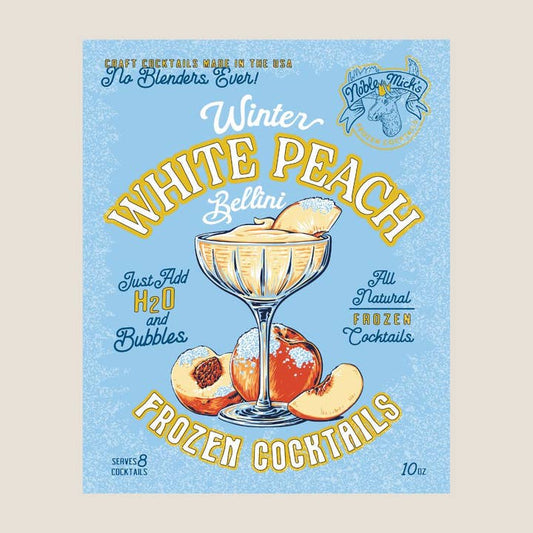 Winter White Peach Bellini Frozen Cocktail Kit