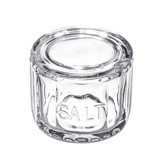 Glass Salt Cellar with Lid