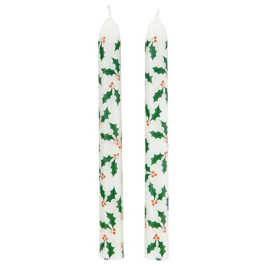 Tapered Candle Set - World Holly