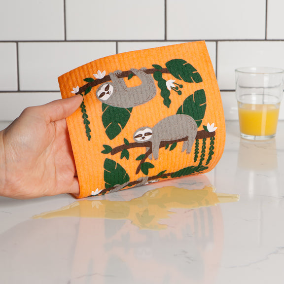 Swedish Dishcloth - Sybil Sloth