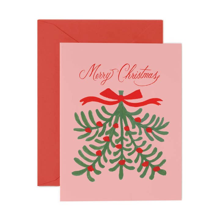 Rifle Paper Co Card Boxed Set - Merry Christmas Mistletoe