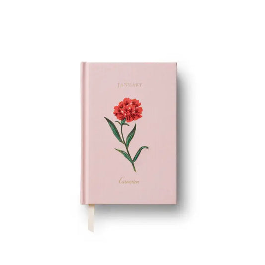 Rifle Paper Co Birth Month Mini Embroidered Journal - January